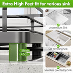 TOOLF Expandable Dish Rack, Dish Drying Rack - Image 3