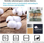 4 Pack Cotton Hand Towels, 100% Cotton Face Towels, - Image 3