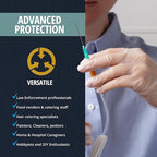 MED PRIDE Medical Vinyl Examination Gloves Latex & Rubber Free, Ultra-Strong - Image 3