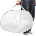 Collapsible Laundry Basket, 90L Large Foldable Mesh Pop Up Hamper by Bemkoo