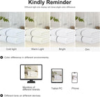 PiccoCasa Set of 2, 750 GSM Luxury White Hand Towels - Image 8