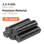 funest Trash Bags, 4 Gallon Small Drawstring Garbage Bags 75 Counts, Thick - Image 5