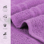 Hand Towels Purple Economy Salon Towels - Image 6