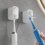 Toothbrush Holders for Bathroom【Innovation Single Slot Design】 2PCS Toothbrush by MOPMS