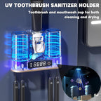 Electric Toothbrush Holders for Bathrooms, Dustproof Smart Toothbrush Holder - Image 3