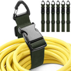 6 Pack 17 Inch Adjustable Extension Cord Holder Organizer by Wowangce