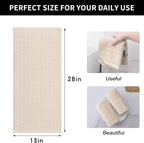Homaxy 100% Cotton Terry Kitchen Towels, Checkered Designed, Soft and Super - Image 5