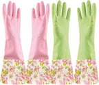 KINGFINGER Rubber Latex Waterproof Dishwashing Gloves by KINGFINGER