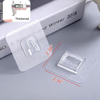 Double Sided Adhesive Wall Hooks, 20 Pack Self Adhesive Hooks, Suitable - Image 6