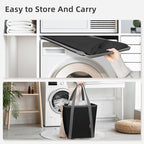 STORAGE MANIAC Collapsible Laundry Caddy, 128L Large Collapsible Laundry Basket - Image 5