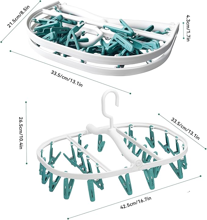 Premium Plastic PP Drying Hanger, Anti-Rusty Drying Rack - Image 4