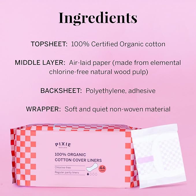 Pixie Organic Cotton Panty Liners - Image 8