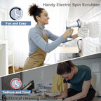 Electric Spin Scrubber, IEZFIX Electric Cleaning Brush Bathroom Shower - Image 2