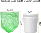 Biodegradable Trash Bags 4-6 Gallon, Extra Thick Small Trash Bag Recycling - Image 8