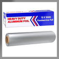 Aluminum Foil Wrap Roll 12 in x 1000 ft Heavy Duty Commercial and Home Use by Pokanic%C2%AE