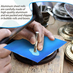 150 Packs Aluminum Metal Crafts DIY Foil 6 Inch x 6 Inch x 0.07 mm Thick - Image 6
