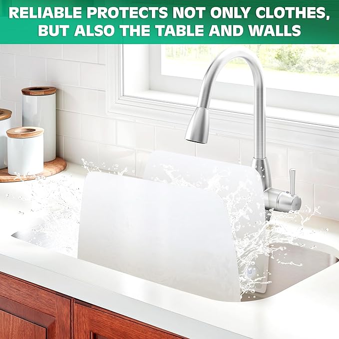 3 Pcs Sink Splash Guard Suction Cup - Image 8