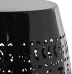 Christopher Knight Home Ruby Outdoor 12" Iron Side Table, Black - Image 10