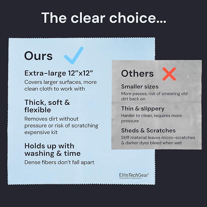 Elite Screens Microfiber Cleaning Cloth - Image 6