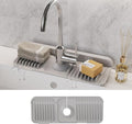 WAFT YEARN 14X5 Inch Silicone Durable Faucet Mat Kitchen Sink Splash Guard by WAFTYEARN