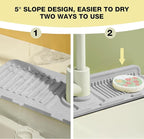 Faucet Mat for Kitchen Sink – Adjustable Silicone Sink Splash Guard - Image 2