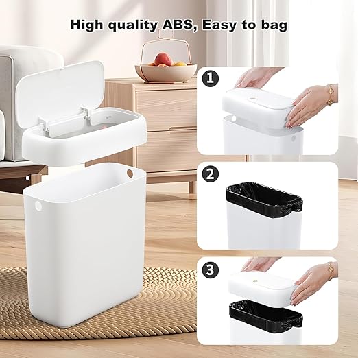 funest Bathroom Small Trash Can - Image 4