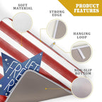 4th of July Dish Drying Mat for Kitchen Counter Patriotic Absorbent Reversible - Image 4