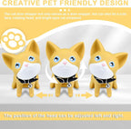 Khaki Cute Cat Door Stopper Decorative Non-Slip Floor Protector - Image 4