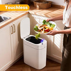 MOPUP Bathroom Trash Can, Automatic Bagging Garbage Can, 3.5 Gallon Slim Smart - Image 4