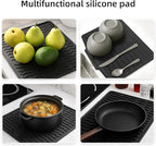Dish drying mats for kitchen counter, Silicone dish drying mat, Heat resistant - Image 6
