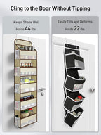 Yecaye 2 Pc Over the Door Organizer - Image 2
