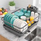 Stainless Steel Dish Drying Rack by Sakugi