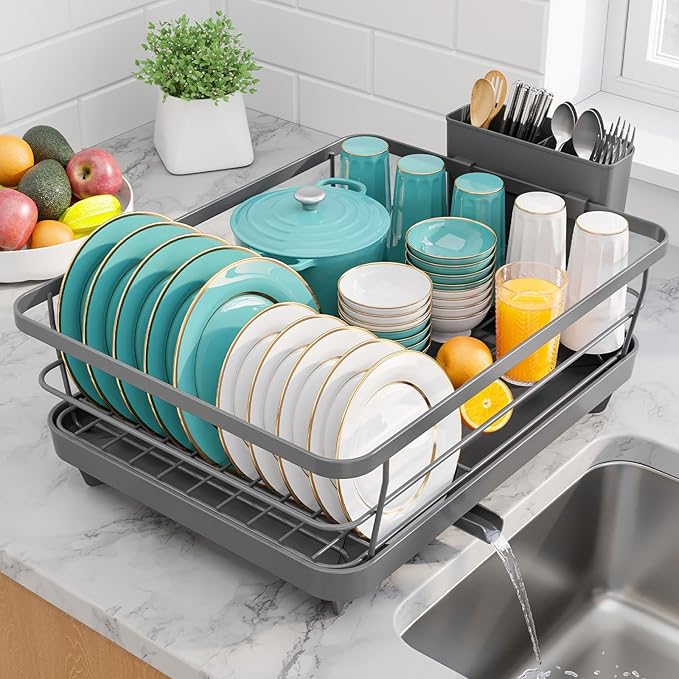 Stainless Steel Dish Drying Rack by Sakugi