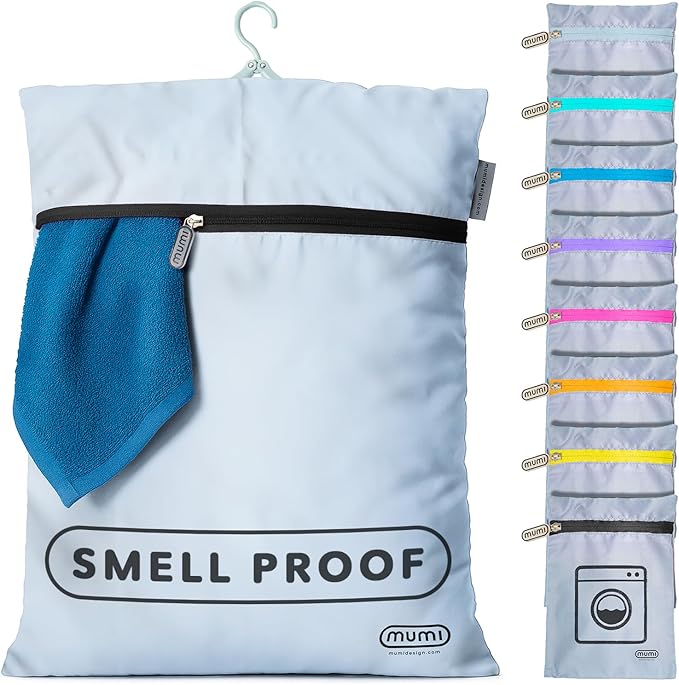MUMI Travel Laundry Bag – Moisture & Smell-Proof Clothes Bag by MUMI