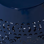 Christopher Knight Home Ruby Outdoor 12" Iron Side Table, Dark Blue - Image 8