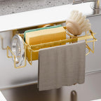 TAILI Sponge Holder with Strong Suction Cup, 4-in-1 Rustproof Sink Organizer by TAILI