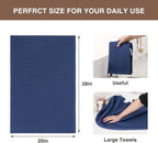 Homaxy 100% Cotton Waffle Weave Kitchen Dish Towels, Ultra Soft Absorbent Quick - Image 3