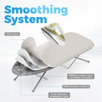 KINGBOARD Tabletop Ironing Board, Small Ironing Boards - Image 5