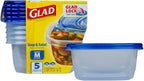 Glad GladWare Soup & Salad Food Storage Containers by GladTrashFoodStorage