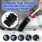Holikme 25 Feet Dryer Vent Cleaner Kit, Flexible Lint Brush - Image 4