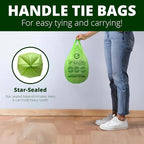 Simply Bio 1.6 Gallon Compostable Trash Bags Liners Handle, Heavy Duty Extra - Image 3