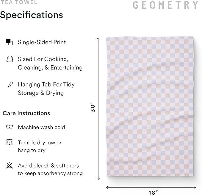 GEOMETRY Kitchen Tea Towels - Image 6