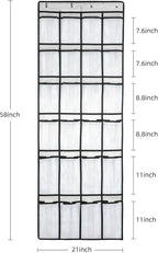 Over the Door Shoe Organizer, Hanging Shoe Organizer - Image 2