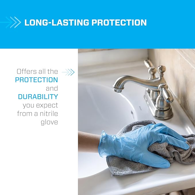 Mr Clean Bio-Nitrile Disposable Gloves 200 Count - Image 2