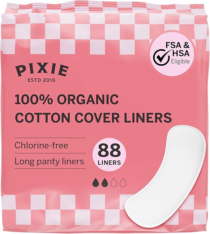 Pixie Organic Cotton Panty Liners by PixieDot