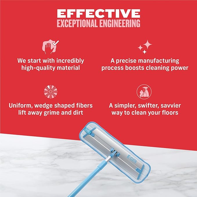 E-Cloth Deep Clean Microfiber Mop - Image 4