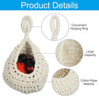 PATIKIL Hanging Fruit Baskets for Kitchen, Mini Size Teardrop Home Decor - Image 4