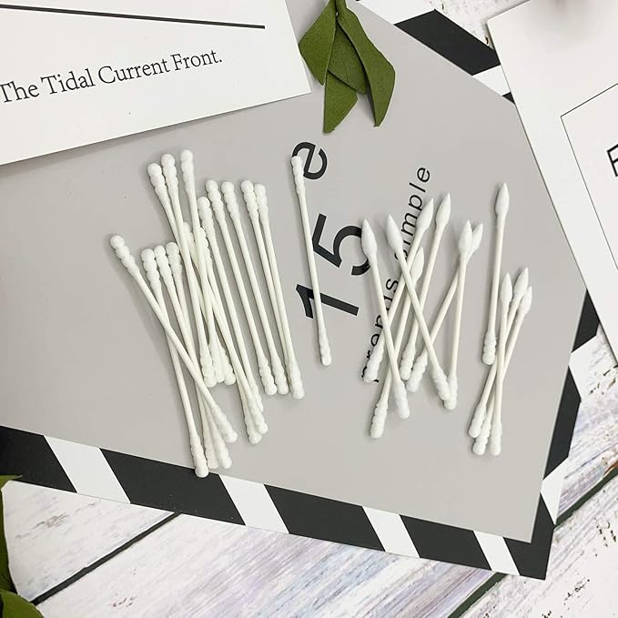 800 Pieces Cotton Swabs, Spiral Pointed Tipped - Image 7