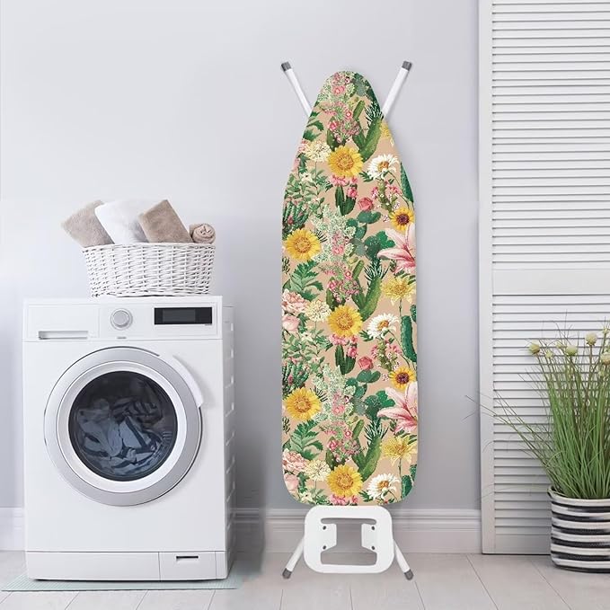 Cactus Ironing Board Cover, Heat Reflective and Stain Resistant 15x54 Thick - Image 3