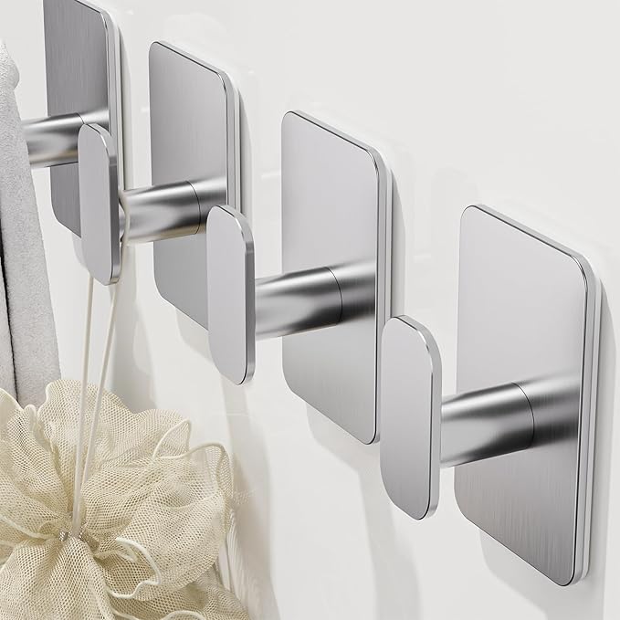 Heavy Duty Self Adhesive Hooks - 26lb Max - Image 4